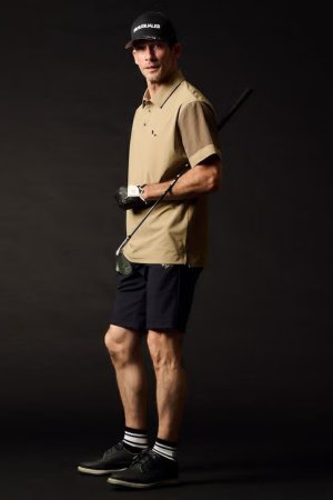 画像5: 1PIU1UGUALE3 GOLF ウノピゥウノウグァーレトレ ゴルフ SWITCHING POLO{-BFS}