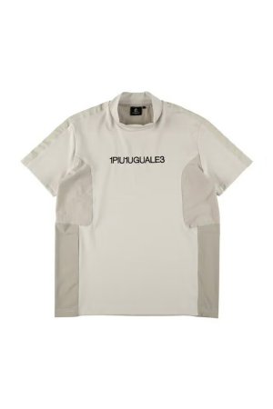画像1: 1PIU1UGUALE3 GOLF ウノピゥウノウグァーレトレ ゴルフ SWITCHING MOCK NECK{-BFS}
