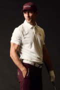 1PIU1UGUALE3 GOLF ウノピゥウノウグァーレトレ ゴルフ JACQUARD POLO{-BFS}