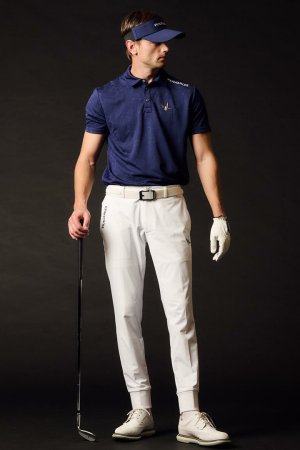 画像3: 1PIU1UGUALE3 GOLF ウノピゥウノウグァーレトレ ゴルフ JACQUARD POLO{-BFS}