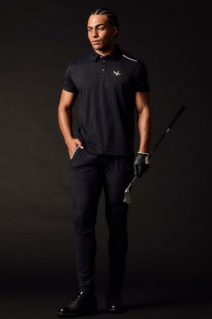 画像3: 1PIU1UGUALE3 GOLF ウノピゥウノウグァーレトレ ゴルフ JACQUARD POLO{-BFS}