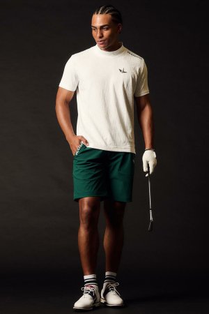 画像3: 1PIU1UGUALE3 GOLF ウノピゥウノウグァーレトレ ゴルフ JACQUARD MOCK NECK{-BFS}