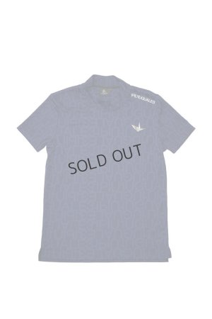 画像1: 1PIU1UGUALE3 GOLF ウノピゥウノウグァーレトレ ゴルフ JACQUARD MOCK NECK{-BFS}