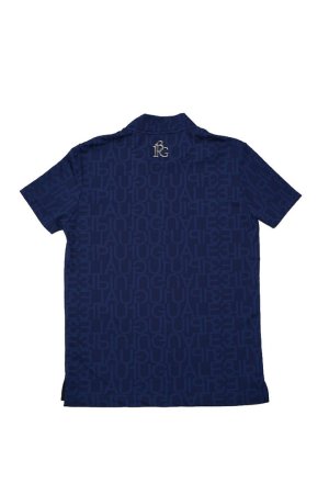 画像2: 1PIU1UGUALE3 GOLF ウノピゥウノウグァーレトレ ゴルフ JACQUARD MOCK NECK{-BFS}