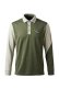 画像1: 1PIU1UGUALE3 GOLF ウノピゥウノウグァーレトレ ゴルフ L/S POLO TWO TONE{-BFA} (1)