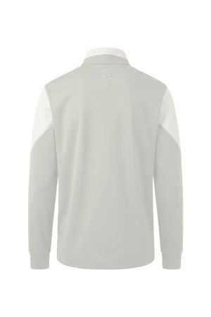 画像2: 1PIU1UGUALE3 GOLF ウノピゥウノウグァーレトレ ゴルフ L/S POLO TWO TONE{-BFA}