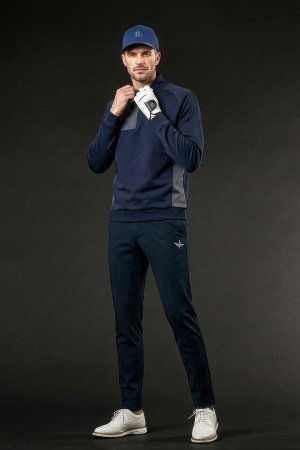 画像3: 1PIU1UGUALE3 GOLF ウノピゥウノウグァーレトレ ゴルフ L/S MOCK NECK SHOULDER PANEL{-BFA}
