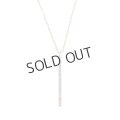{SOLD}Hirotaka ヒロタカ Vertical Diamond Bar Necklace(Yellow Gold){-BJS}