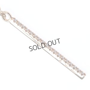 画像3: {SOLD}Hirotaka ヒロタカ Vertical Diamond Bar Necklace(Yellow Gold){-BJS}