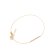 画像1: {SOLD}Hirotaka ヒロタカ Gossamer Diamond Short Bar Bracelet(Yellow Gold){-BJS} (1)