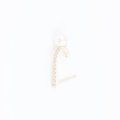  {SOLD} Hirotaka ヒロタカ Diamond & Pearl Inner Hook Pierce(Yellow Gold){-BJS}