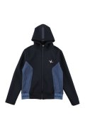 1PIU1UGUALE3 GOLF ウノピゥウノウグァーレトレ ゴルフ（レディース） LADIES' RIB LOGO PARKER{-BEA}