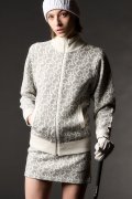 1PIU1UGUALE3 GOLF ウノピゥウノウグァーレトレ ゴルフ（レディース） KNIT TRACK JACKET{-BEA}