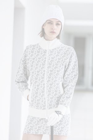 画像5:   1PIU1UGUALE3 GOLF ウノピゥウノウグァーレトレ ゴルフ（レディース） KNIT TRACK JACKET{-BEA}