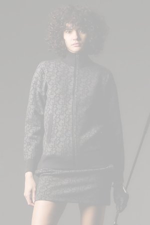 画像2:   1PIU1UGUALE3 GOLF ウノピゥウノウグァーレトレ ゴルフ（レディース） KNIT TRACK JACKET{-BEA}