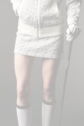   1PIU1UGUALE3 GOLF ウノピゥウノウグァーレトレ ゴルフ（レディース） KNIT TRACK SKIRT{-BEA}
