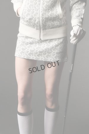 画像1: 1PIU1UGUALE3 GOLF ウノピゥウノウグァーレトレ ゴルフ（レディース） KNIT TRACK SKIRT{-BEA}