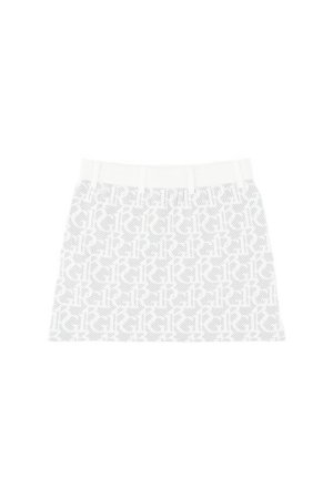 画像2:   1PIU1UGUALE3 GOLF ウノピゥウノウグァーレトレ ゴルフ（レディース） KNIT TRACK SKIRT{-BEA}