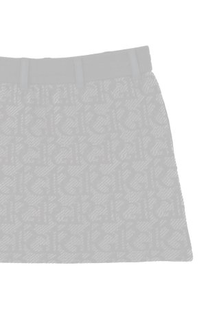 画像5:   1PIU1UGUALE3 GOLF ウノピゥウノウグァーレトレ ゴルフ（レディース） KNIT TRACK SKIRT{-BEA}