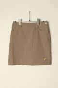 1PIU1UGUALE3 GOLF ウノピゥウノウグァーレトレ ゴルフ BACK HEM PLEATS SKIRT{-BCS}