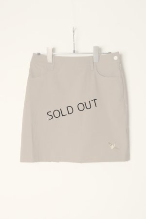画像1: {SOLD}1PIU1UGUALE3 GOLF ウノピゥウノウグァーレトレ ゴルフ（レディース） BACK HEM PLEATS SKIRT{-BCS}