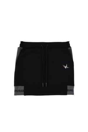 画像1: 1PIU1UGUALE3 GOLF ウノピゥウノウグァーレトレ ゴルフ（レディース） LADIES' RIB LOGO SKIRT{-BEA}