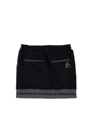 画像2: 1PIU1UGUALE3 GOLF ウノピゥウノウグァーレトレ ゴルフ（レディース） LADIES' RIB LOGO SKIRT{-BEA}