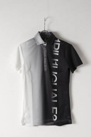 画像1: 1PIU1UGUALE3 GOLF ウノピゥウノウグァーレトレ ゴルフ（レディース） S/S POLO GRADATION{GST030-PRY073-99-BJA}