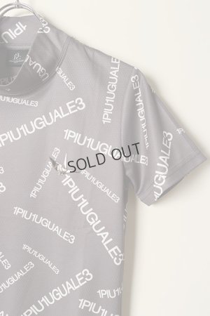 画像3: {SOLD}1PIU1UGUALE3 GOLF ウノピゥウノウグァーレトレ ゴルフ（レディース） S/S MOCK NECK 1PIU1UGUALE3 RANDOM LOGO{-BCS}