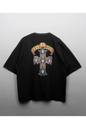 画像5: MA LABEL BY MAISON SPECIAL GUNS N' ROSES Prime-Over Crew Neck T-Shirt #1{-BEA}