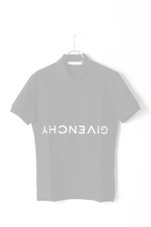 画像1:   GIVENCHY ジバンシィ リバースポロシャツ {-AHA}  :GV-1901-02-M 