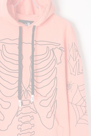 画像2:   Haculla ハキュラ SING STANDARD SHOULDER HOODIE{HA02BJ-KH01-CRL-BJS}