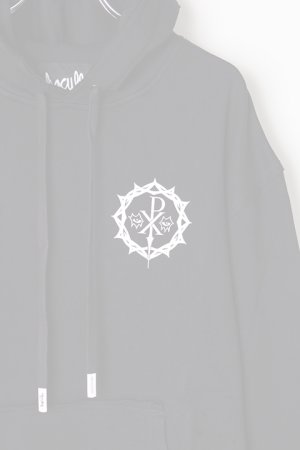 画像2:   Haculla ハキュラ POISON DROP SHOULDER HOODIE{HA02BJ-KH09-BLK-BJS}
