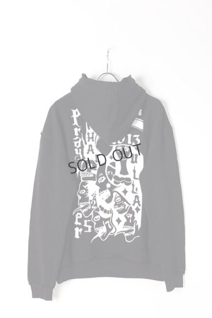 画像4: {SOLD}Haculla ハキュラ POISON DROP SHOULDER HOODIE{HA02BJ-KH09-BLK-BJS}