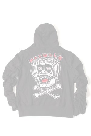 画像1:   Haculla ハキュラ SKULL N EYEZ SHOULDER OVERSIZE SLEEVE{HA08AI-KH30-BLK-AIA}