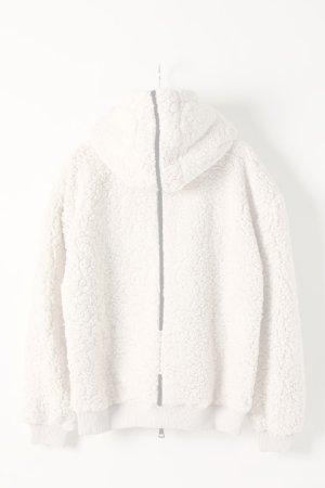 画像2:   Haculla ハキュラ MASKED DROP SHOULDER HOODIE{HA08AI-KH34-CRM-AIA}