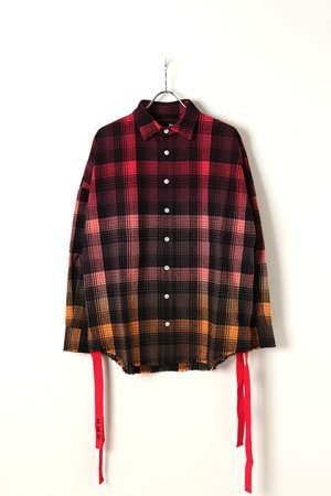 画像1: Haculla ハキュラ POSTER PLAID SHIRT{-BJA}