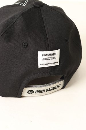 画像4: 【 50%OFF セール｜11,000円→5,500円】 HORN GARMENT ホーンガーメント Stellar Cap | MEN and WOMEN{HCF-1C-FC01-BLK-BAA}