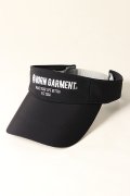 【 50%OFF セール｜9,900円→4,950円】 HORN GARMENT ホーンガーメント Visor{HCF-1C-FC02-BLK-BAA}