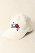 【 50%OFF セール｜11,000円→5,500円】 HORN GARMENT ホーンガーメント Joint Up Maple Cap | MEN and WOMEN{HCF-1C-FC03-WHT-BAA}