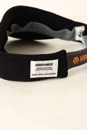 画像4: 【 50%OFF セール｜9,900円→4,950円】 HORN GARMENT ホーンガーメント Freedom Visor{HCF-1C-FC04-BLK-BAA}