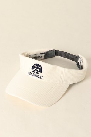 画像1: 【 50%OFF セール｜9,900円→4,950円】 HORN GARMENT ホーンガーメント Freedom Visor{HCF-1C-FC04-WHT-BAA}