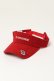 画像1: 【周年記念 24%OFF ｜8,250円→6,270円】 HORN GARMENT ホーンガーメント Freedom Pile Visor | MEN and WOMEN{HCF-2A-FC08-RED-BBS} (1)