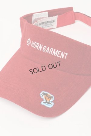 画像2: {SOLD}HORN GARMENT ホーンガーメント Freedom Pile Visor | MEN and WOMEN{HCF-2A-FC08-RED-BBS}