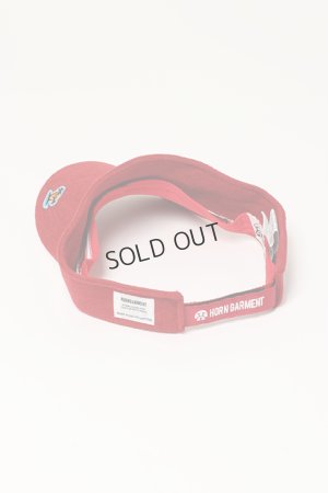 画像4: {SOLD}HORN GARMENT ホーンガーメント Freedom Pile Visor | MEN and WOMEN{HCF-2A-FC08-RED-BBS}
