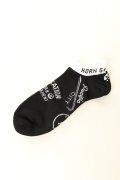 【 50%OFF セール｜1,980円→990円】 HORN GARMENT ホーンガーメント Archive Uncle Socks【MEN and WOMEN】{HCF-2A-FS05-BLK-BBS}