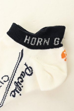 画像2: HORN GARMENT ホーンガーメント Archive Uncle Socks【MEN and WOMEN】{HCF-2A-FS05-WHT-BBS}