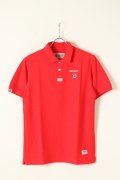 HORN GARMENT ホーンガーメント Del Mar Polo | MEN{HCM-2A-AP01-RED-BBS}