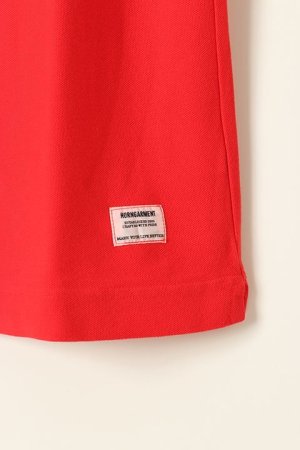 画像4: 【 50%OFF セール｜17,600円→8,800円】 HORN GARMENT ホーンガーメント Del Mar Polo | MEN{HCM-2A-AP01-RED-BBS}