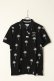 画像1: HORN GARMENT ホーンガーメント Palm City Polo | MEN{HCM-2A-AP18-BLK-BBS} (1)